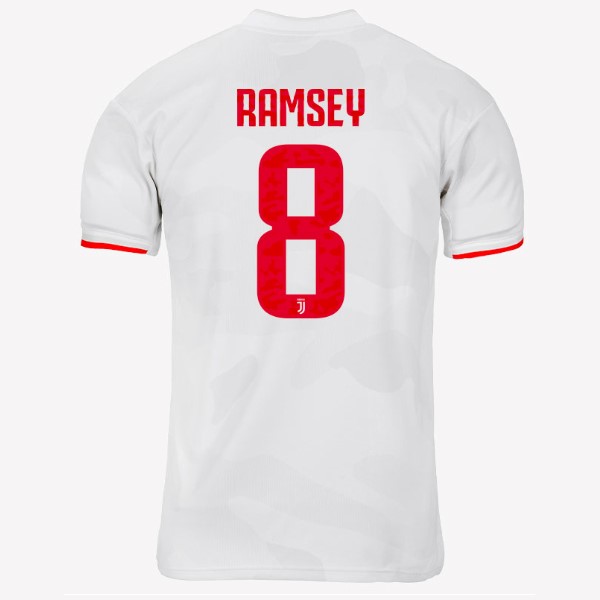 Trikot Juventus NO.8 Ramsey Auswarts 2019-20 Grau Weiß Fussballtrikots Günstig